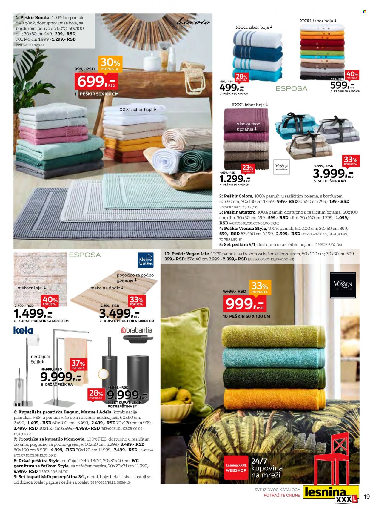 Lesnina XXXL katalog - 28.08.2023 - 24.09.2023. Stranica 19