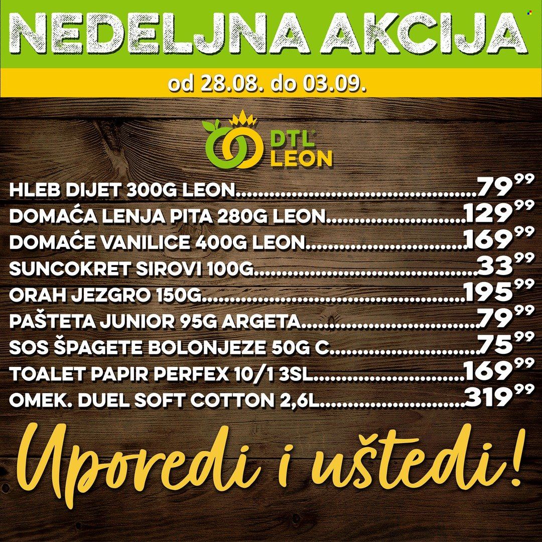 Leon Diskont katalog - 28.08.2023 - 03.09.2023. Stranica 1