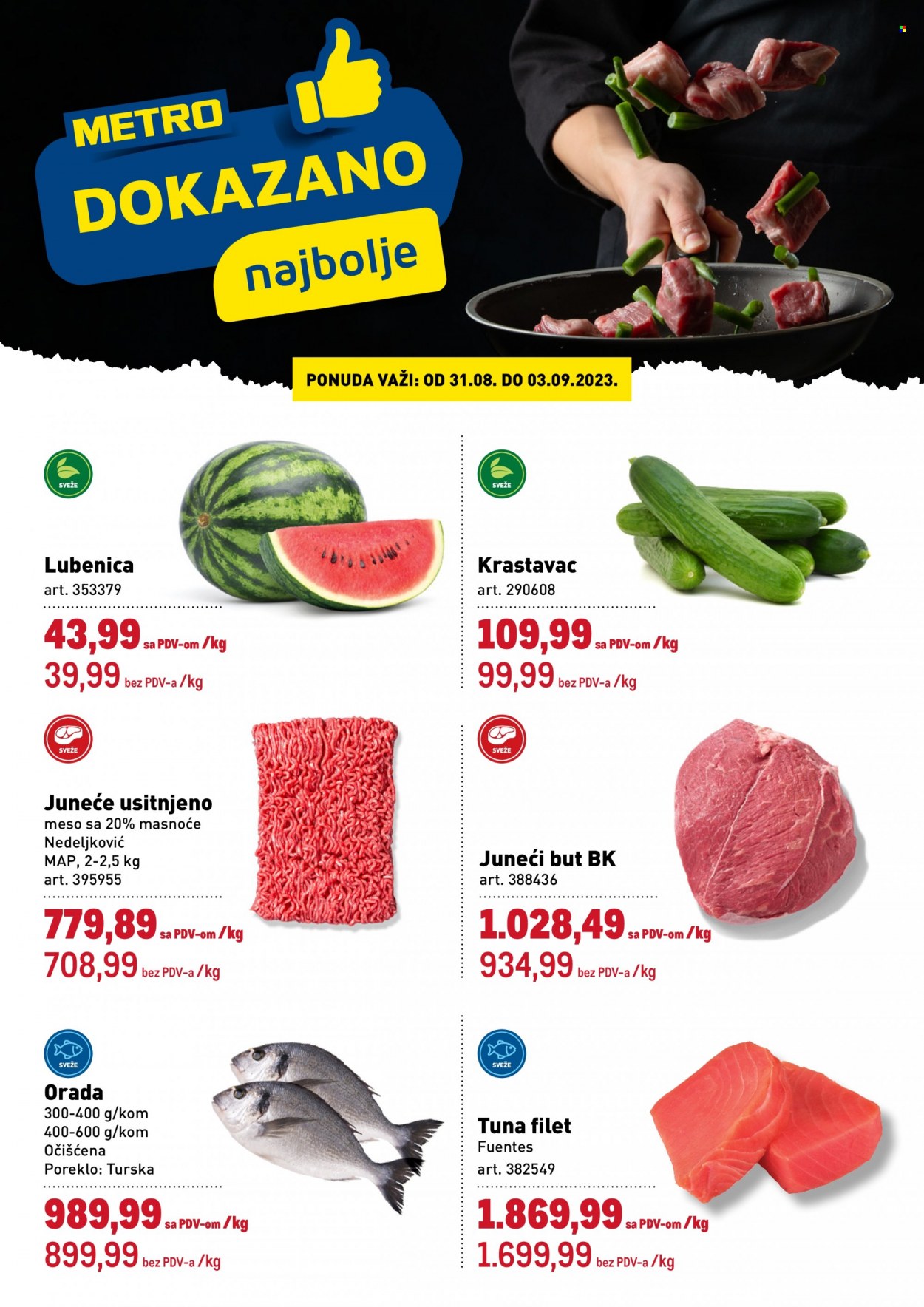 Metro katalog - 31.08.2023 - 03.09.2023. Stranica 1
