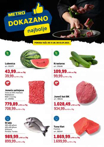Metro katalog - 31.08.2023 - 03.09.2023.