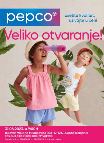 Pepco katalog - 31.08.2023 - 07.09.2023.