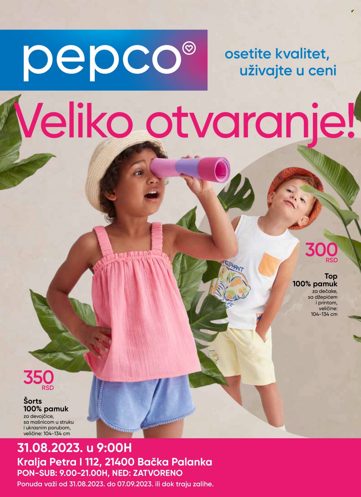 Pepco katalog - 31.08.2023 - 07.09.2023. Stranica 1