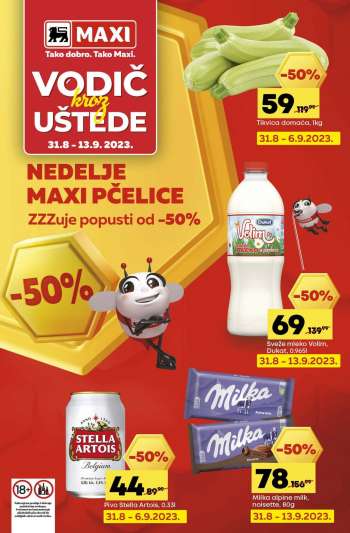Maxi katalog - 31.08.2023 - 13.09.2023.