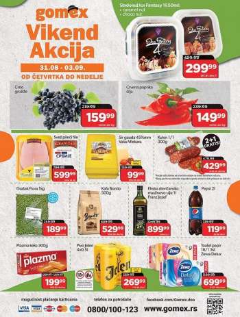 Gomex katalog - 31.08.2023 - 03.09.2023.