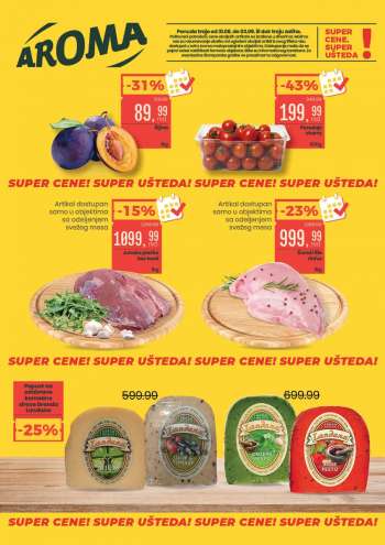 Aroma Market katalog - 31.08.2023 - 03.09.2023.
