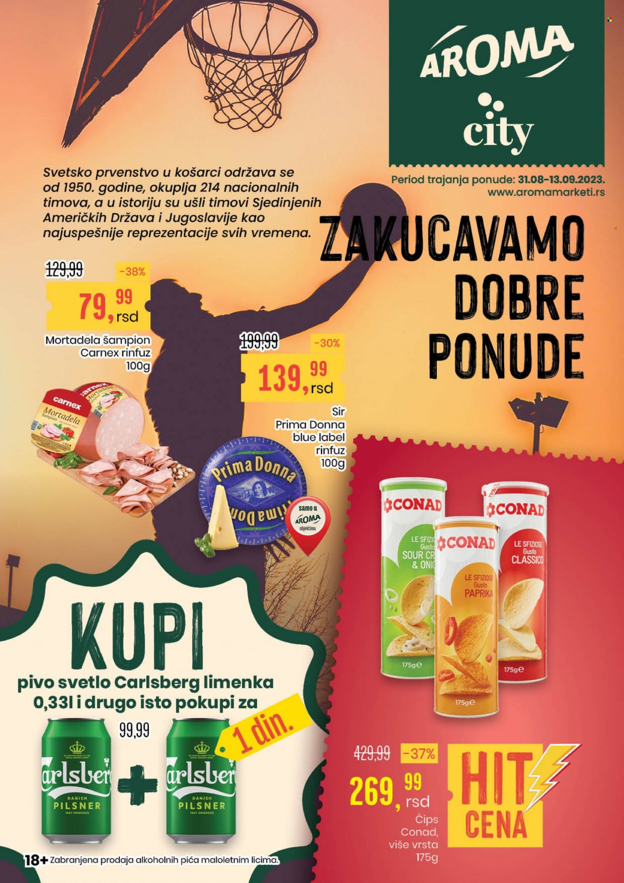 Aroma Market katalog - 31.08.2023 - 13.09.2023. Stranica 1