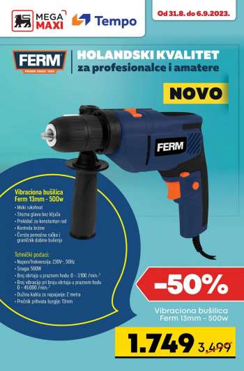 Mega Maxi katalog - 31.08.2023 - 06.09.2023.