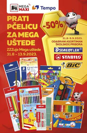 Mega Maxi katalog - 31.08.2023 - 13.09.2023.