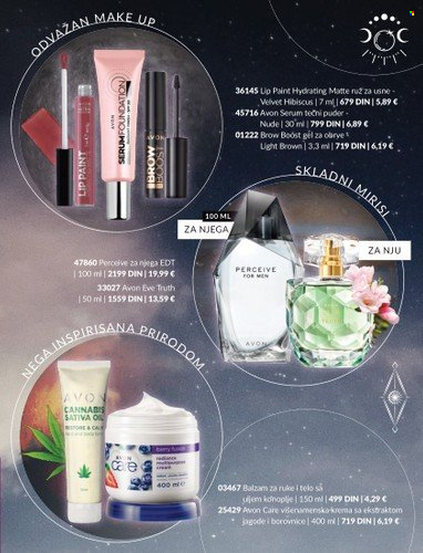 Avon katalog. Stranica 9