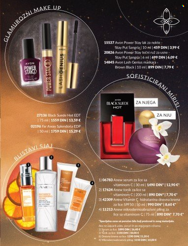 Avon katalog. Stranica 19