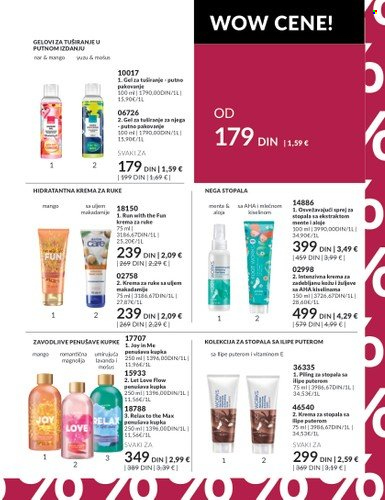 Avon katalog. Stranica 19