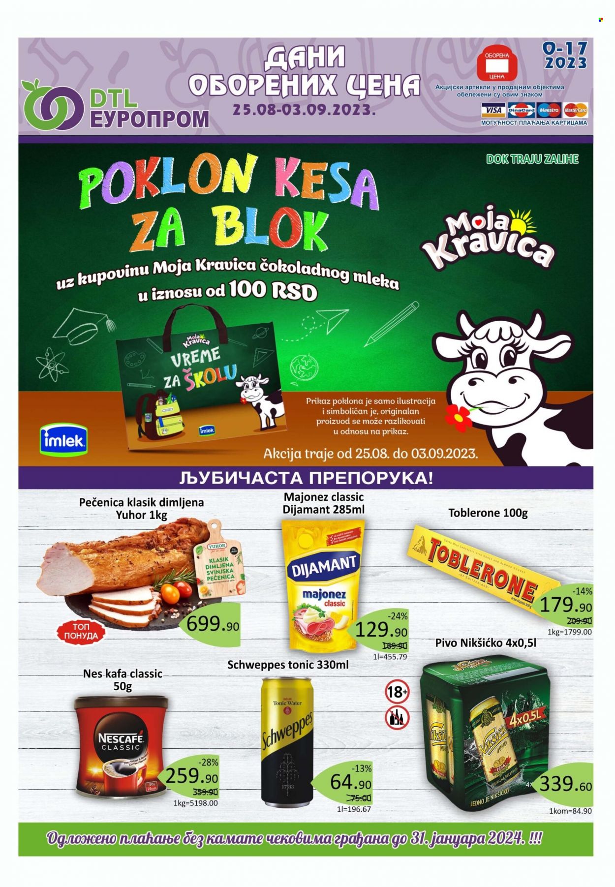 Europrom katalog - 25.08.2023 - 03.09.2023. Stranica 1