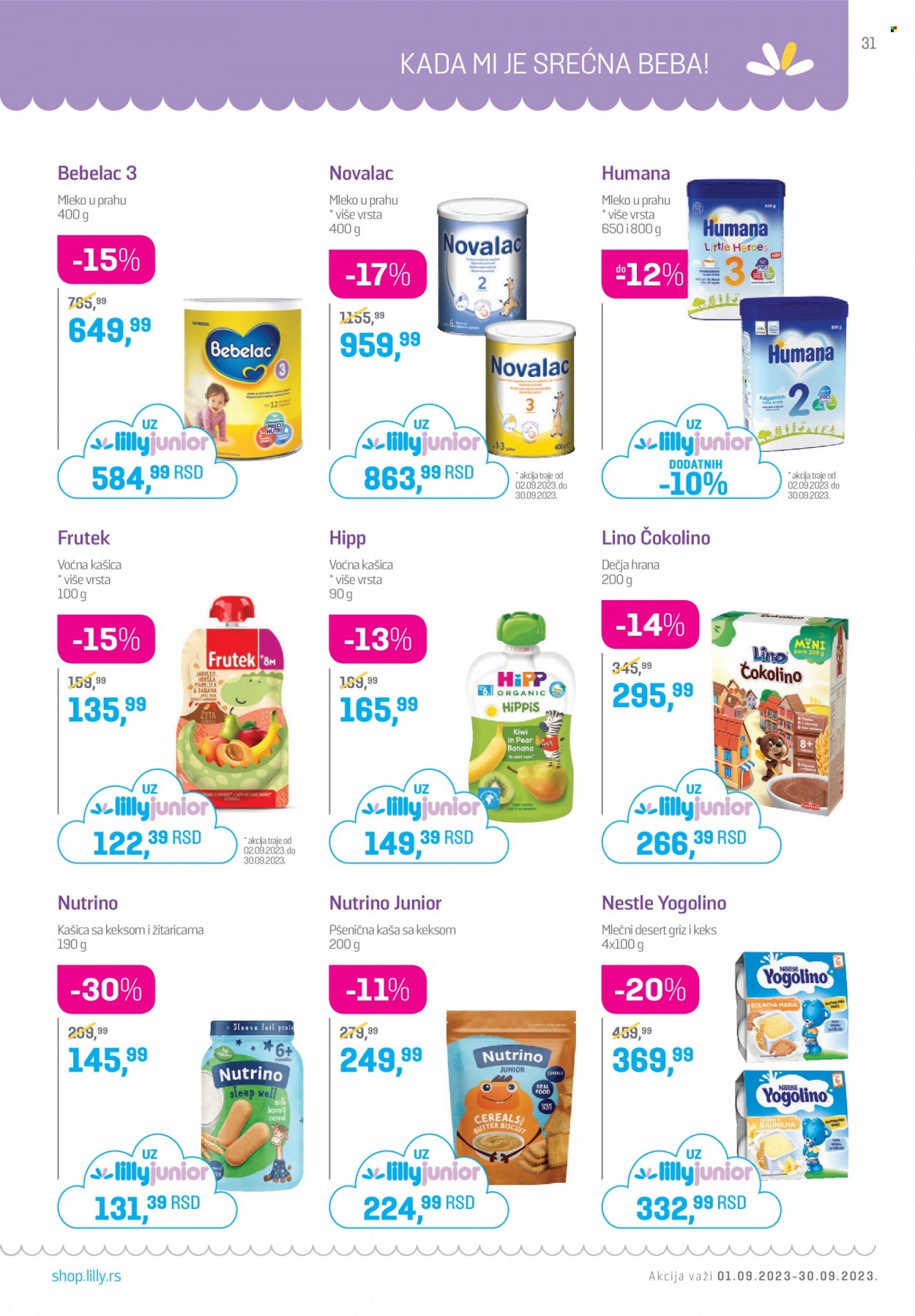 Lilly Drogerie katalog - 01.09.2023 - 30.09.2023. Stranica 31
