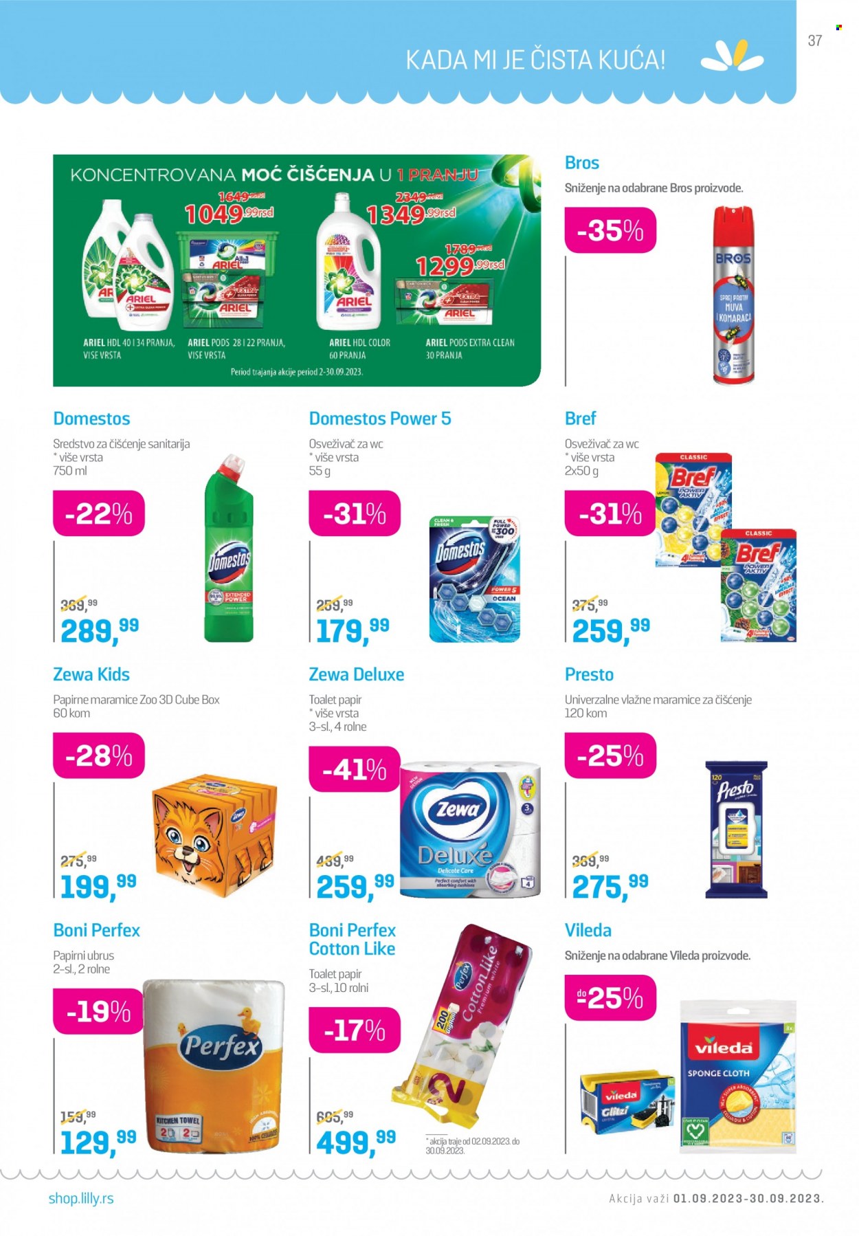 Lilly Drogerie katalog - 01.09.2023 - 30.09.2023. Stranica 37