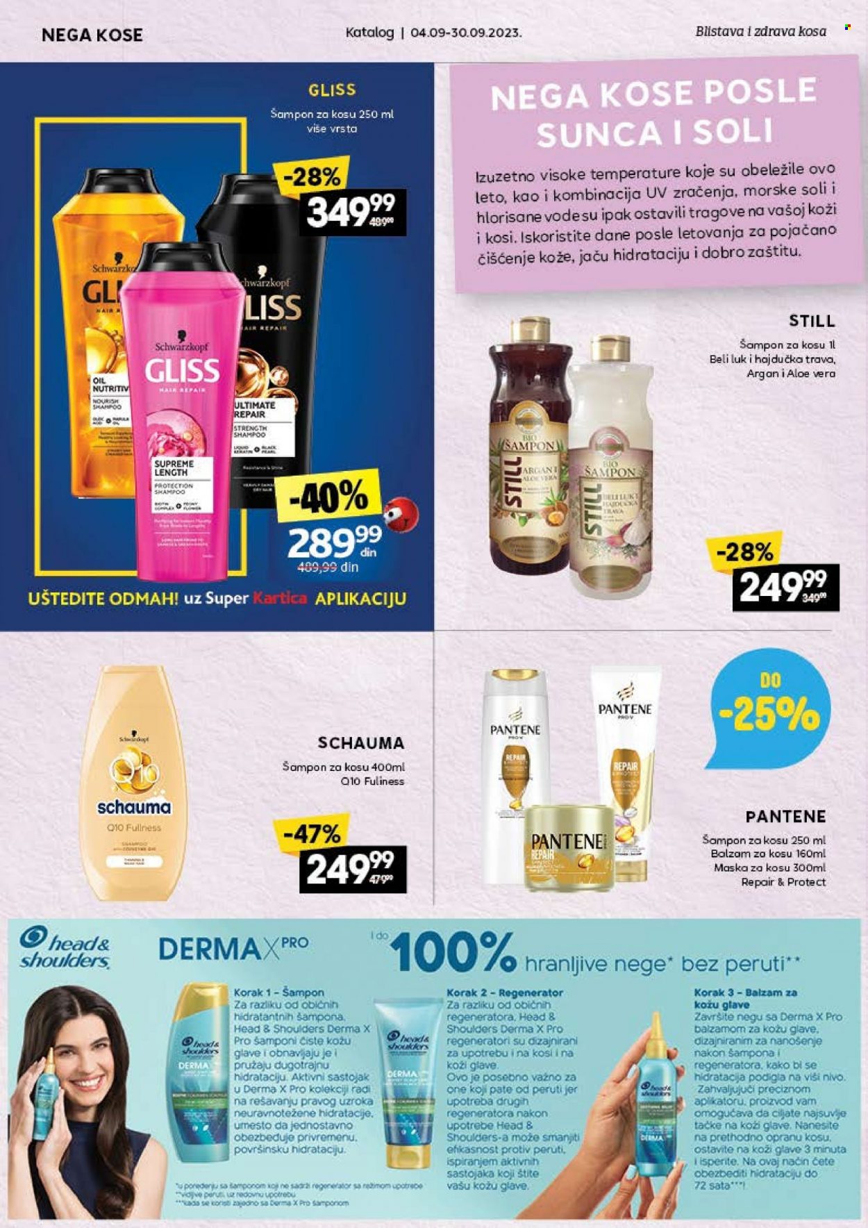 Roda katalog - 04.09.2023 - 30.09.2023 - Proizvodi na akciji - Gliss, šampon, Schwarzkopf, Schauma, Still. Stranica 22.