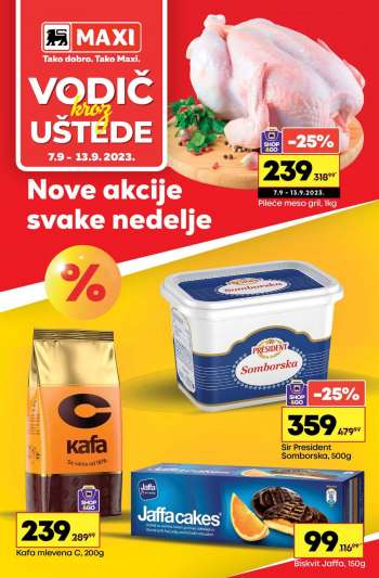 Maxi katalog - 07.09.2023 - 13.09.2023.