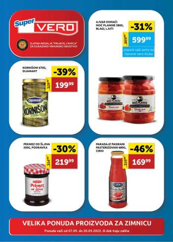 SuperVERO katalog - 07.09.2023 - 20.09.2023.