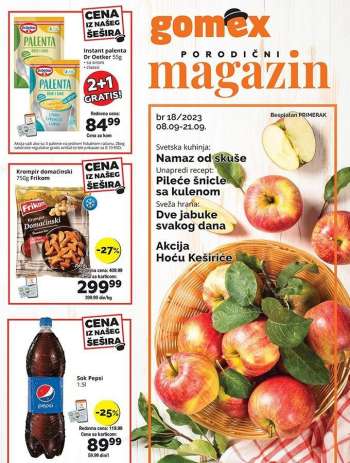 Gomex katalog - 08.09.2023 - 21.09.2023.