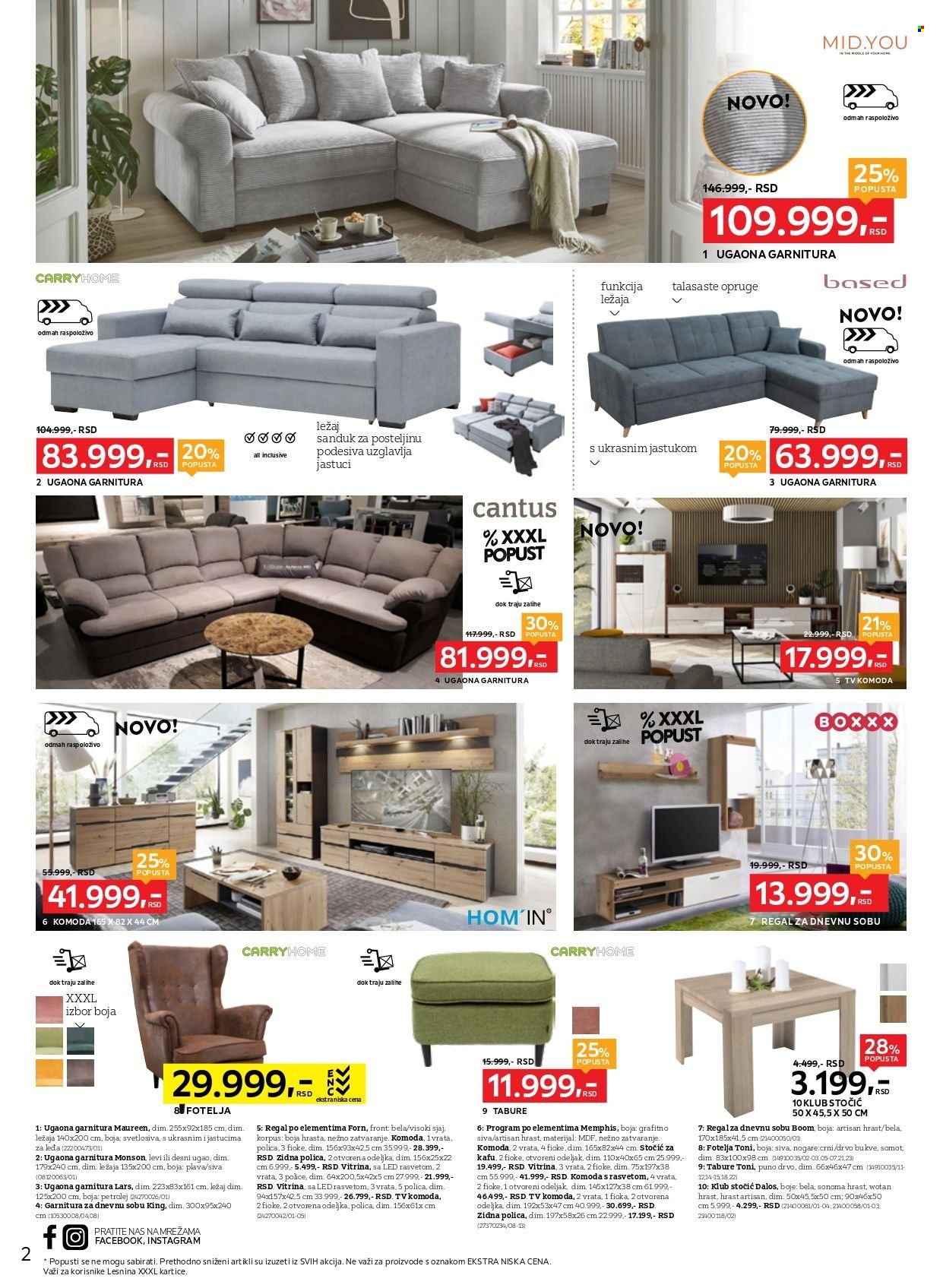 Lesnina XXXL katalog - 11.09.2023 - 01.10.2023. Stranica 2