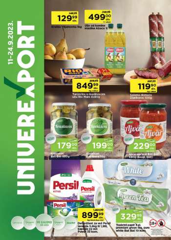 Univerexport katalog - 11.09.2023 - 24.09.2023.