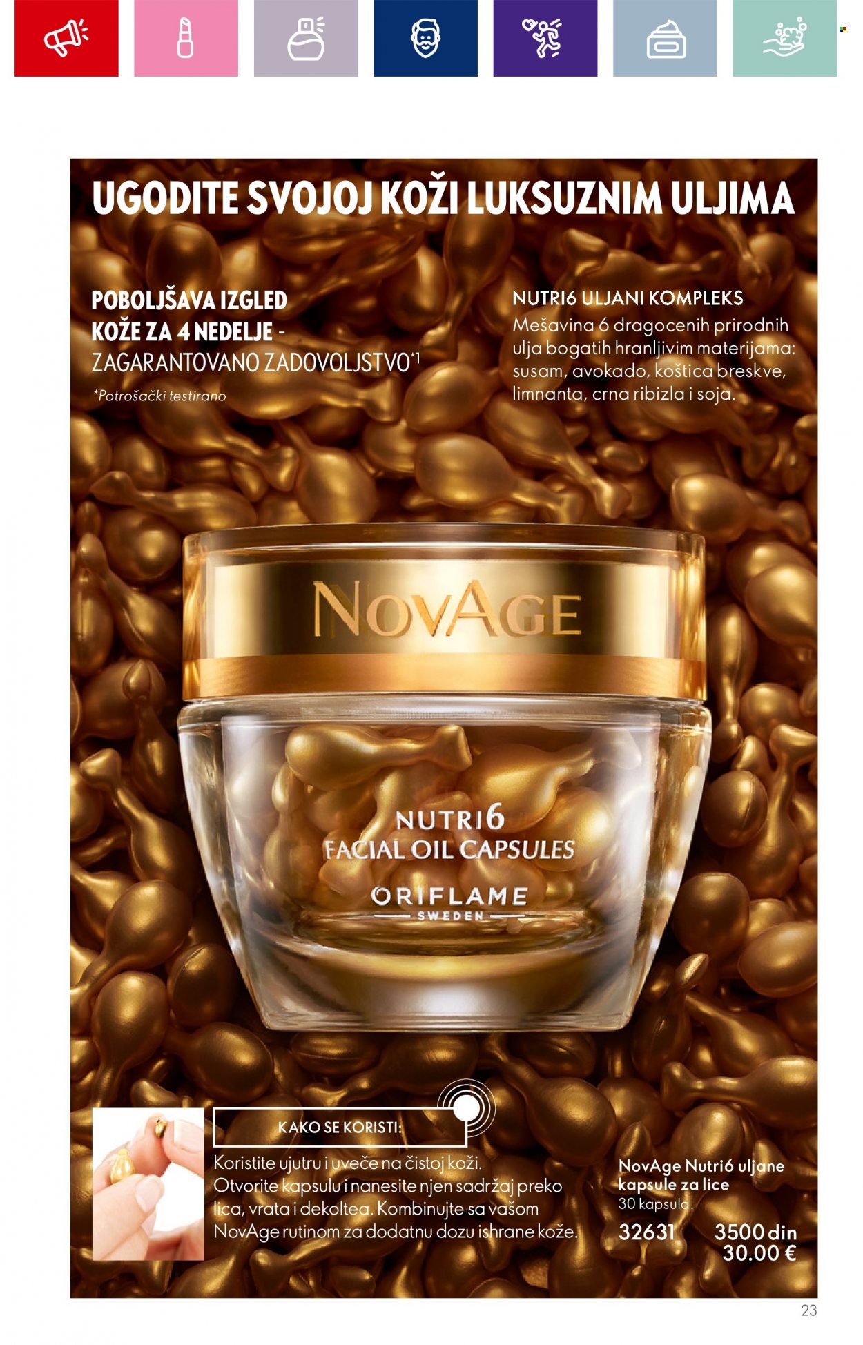 Oriflame katalog - 13.09.2023 - 03.10.2023. Stranica 23