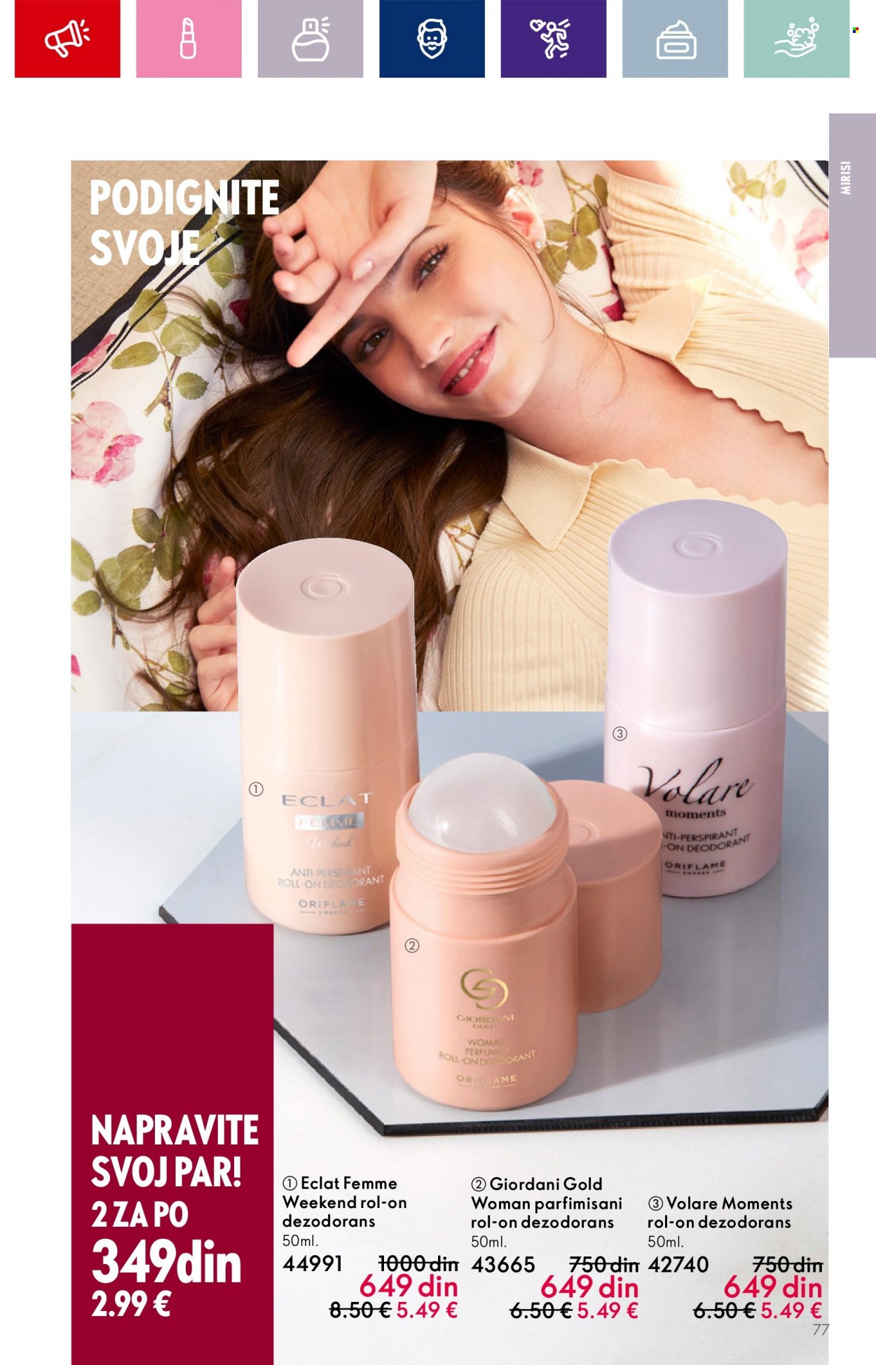 Oriflame katalog - 13.09.2023 - 03.10.2023. Stranica 77
