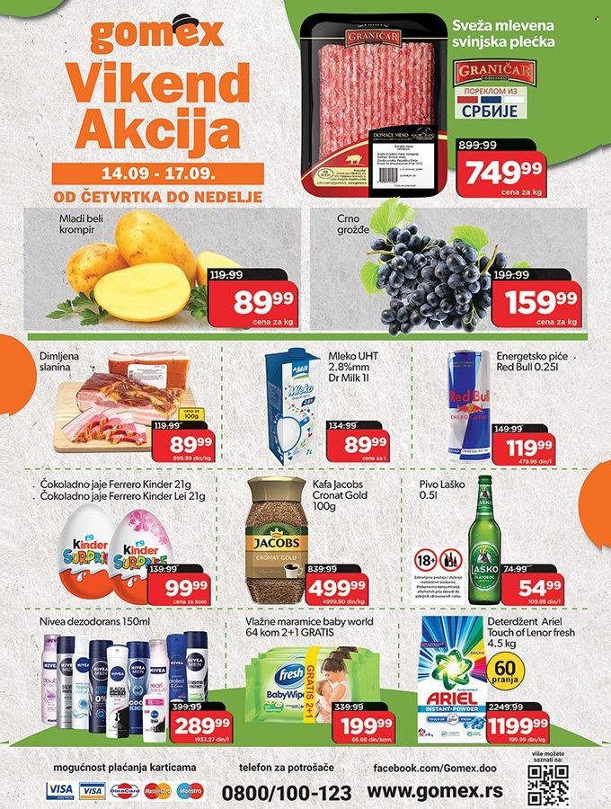 Gomex katalog - 14.09.2023 - 17.09.2023. Stranica 1