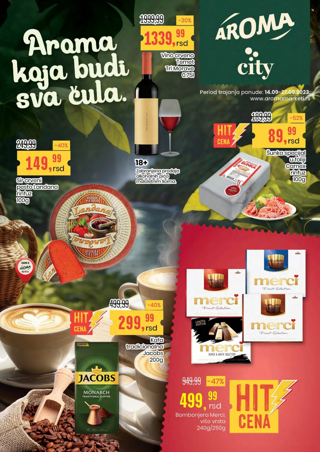 Aroma Market katalog - 14.09.2023 - 27.09.2023. Stranica 1