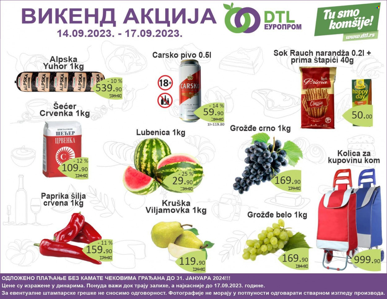 Europrom katalog - 14.09.2023 - 17.09.2023. Stranica 1