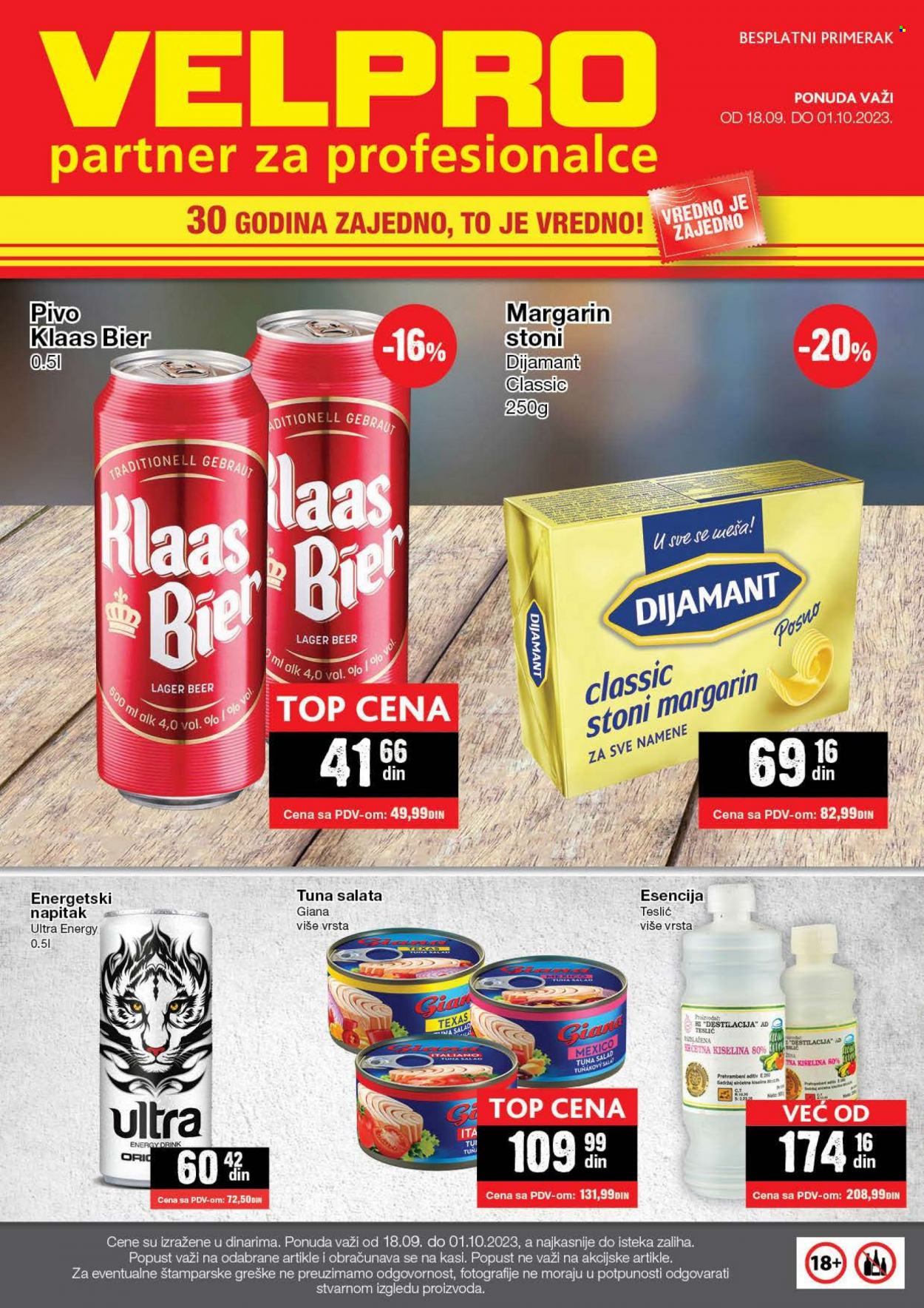 Velpro katalog - 18.09.2023 - 01.10.2023. Stranica 1