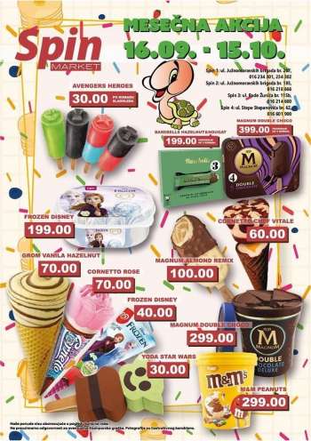 Spin Market katalog - 16.09.2023 - 15.10.2023.
