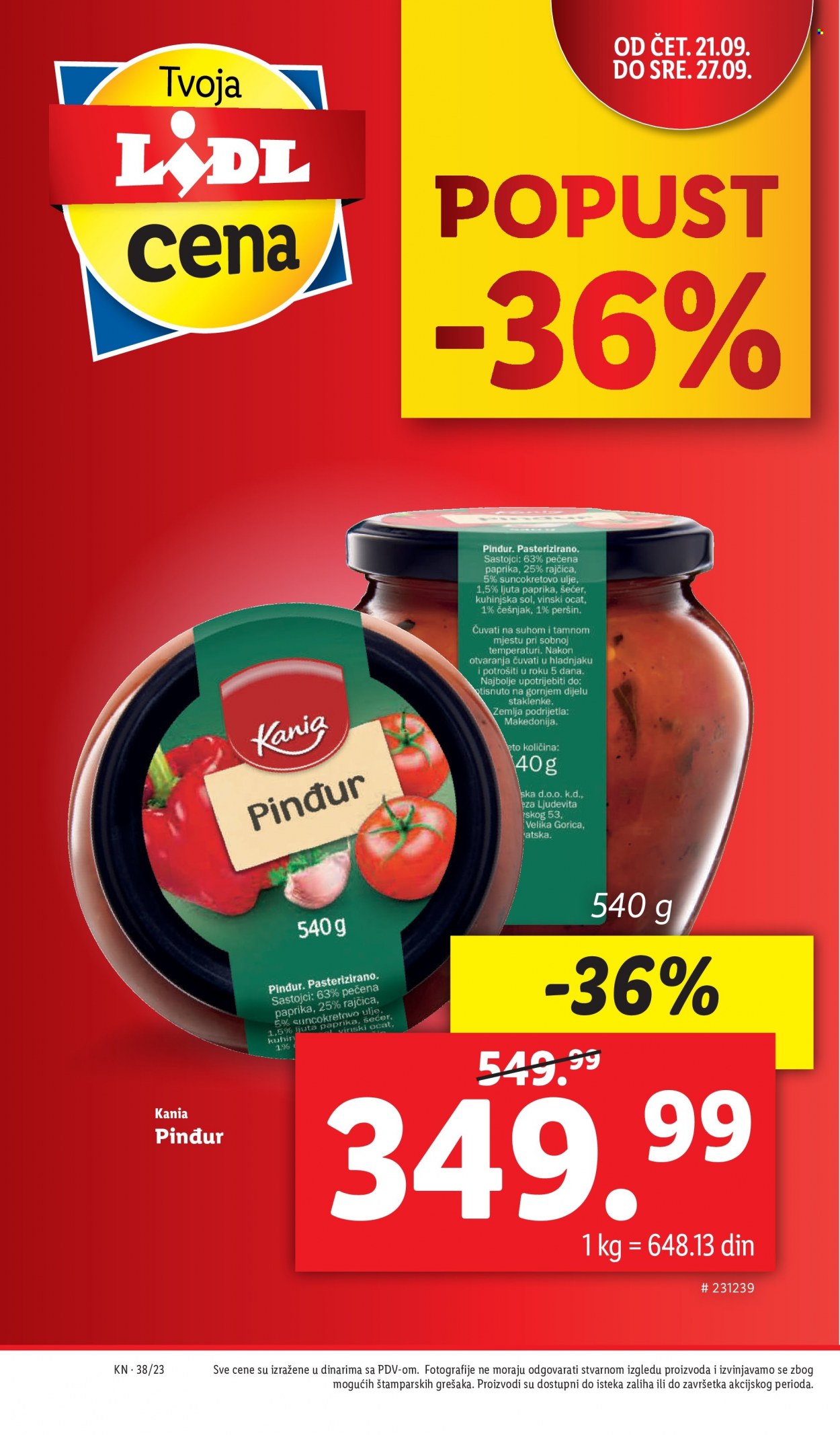 Lidl katalog - 21.09.2023 - 27.09.2023. Stranica 4