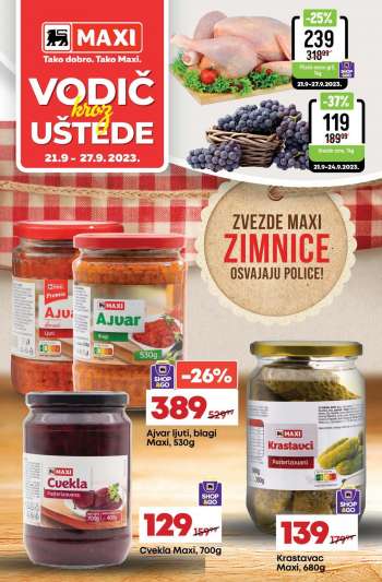 Maxi katalog - 21.09.2023 - 27.09.2023.