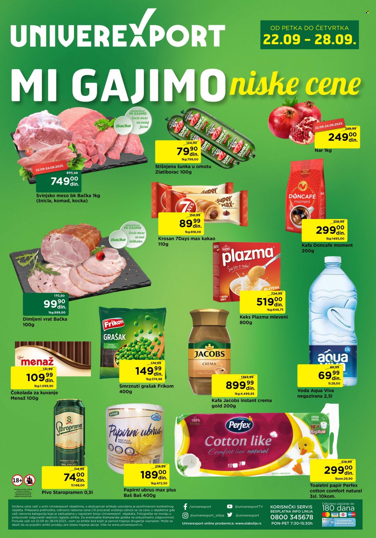 Univerexport katalog - 22.09.2023 - 28.09.2023. Stranica 1