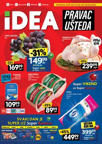 Idea katalog - 22.09.2023 - 28.09.2023.