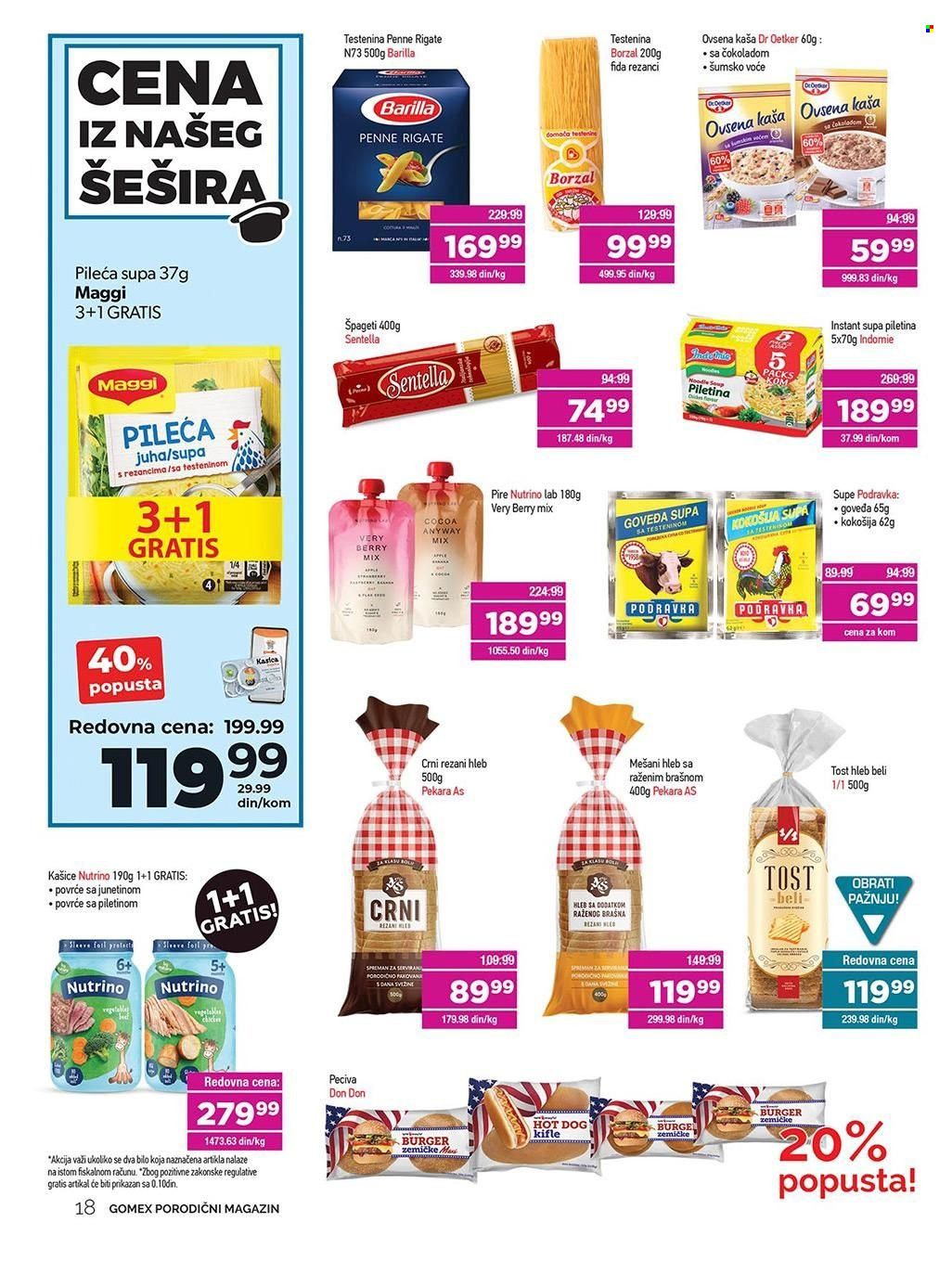 Gomex katalog - 22.09.2023 - 05.10.2023. Stranica 18