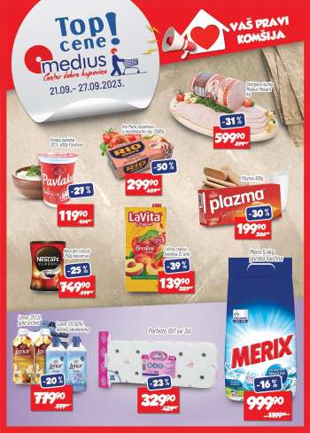 Medius katalog - 21.09.2023 - 27.09.2023.