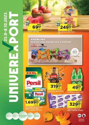 Univerexport katalog - 25.09.2023 - 08.10.2023.