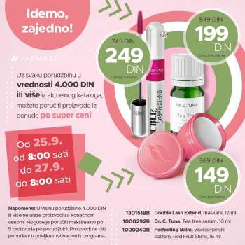 Farmasi katalog - 25.09.2023 - 27.09.2023.