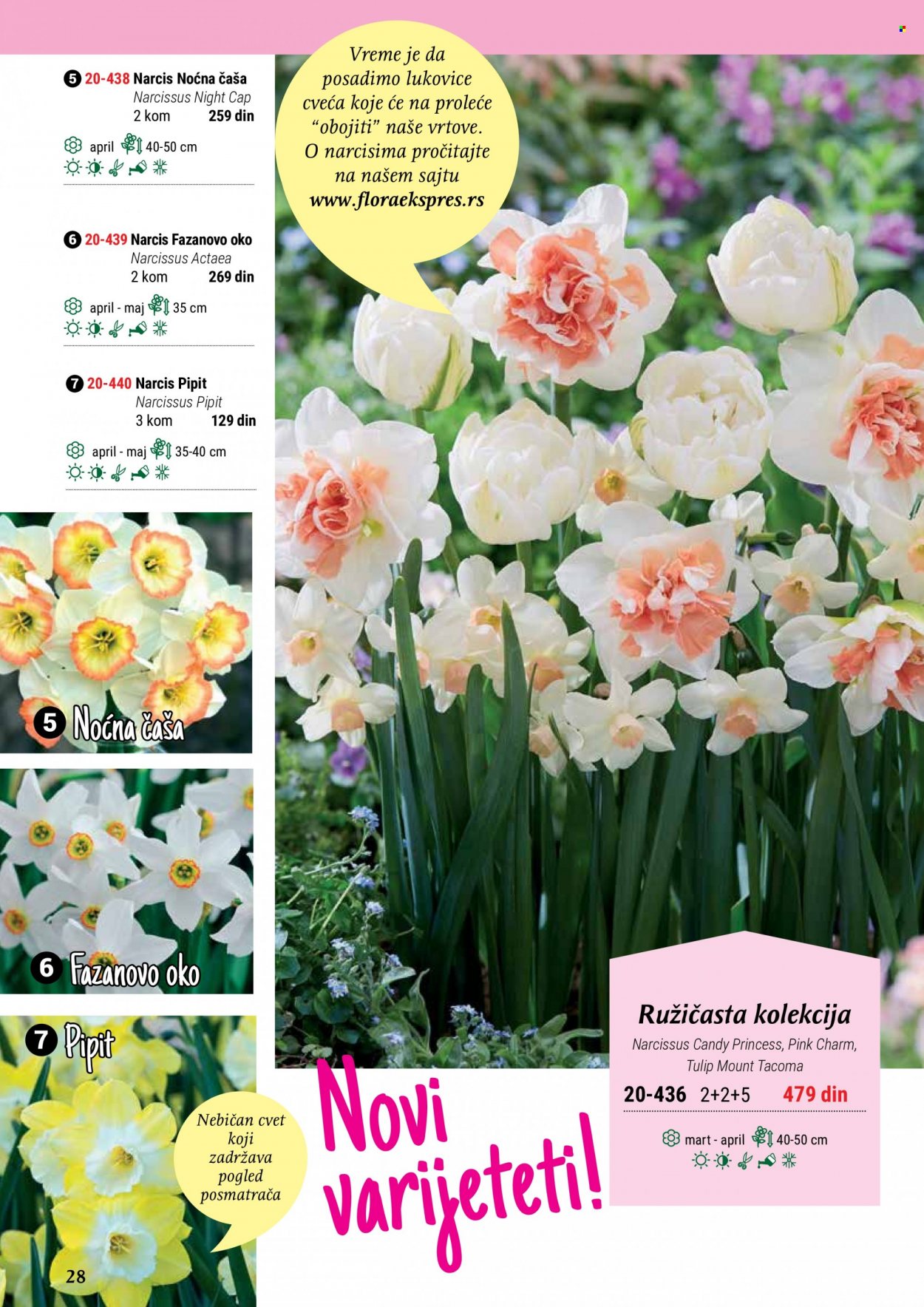 Flora Ekspres katalog. Stranica 28