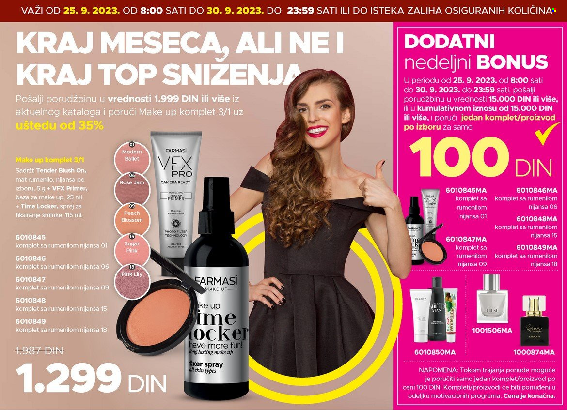 Farmasi katalog - 25.09.2023 - 30.09.2023. Stranica 1