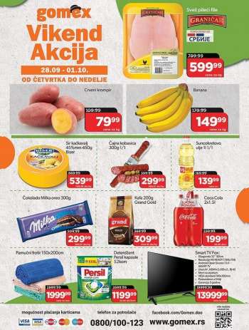 Gomex katalog - 28.09.2023 - 01.10.2023.