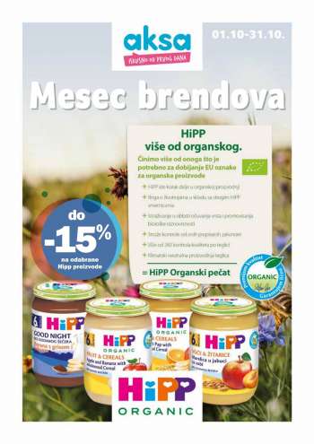Aksa katalog - 01.10.2023 - 31.10.2023.