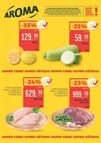 Aroma Market katalog - 28.09.2023 - 01.10.2023.
