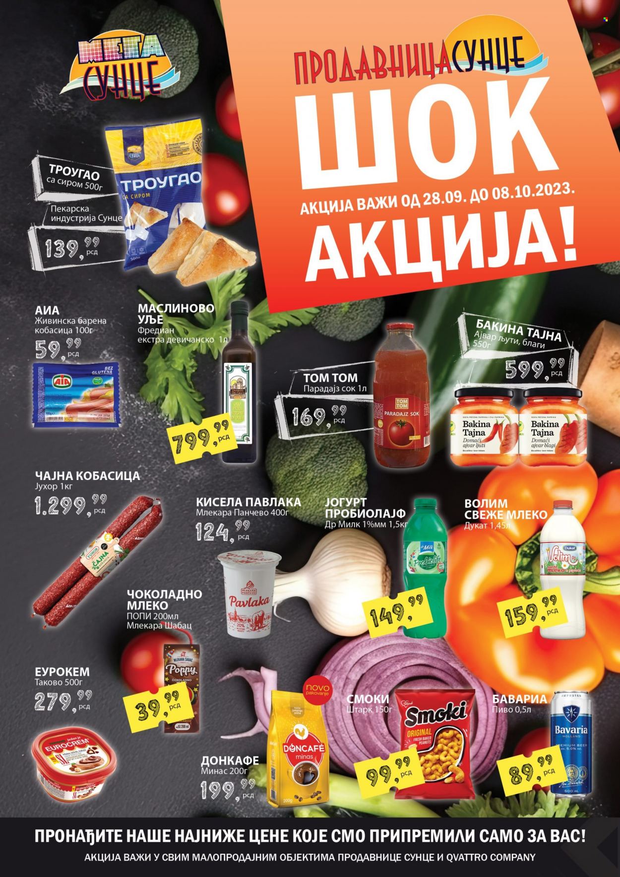 Prodavnica Sunce katalog - 28.09.2023 - 08.10.2023. Stranica 1