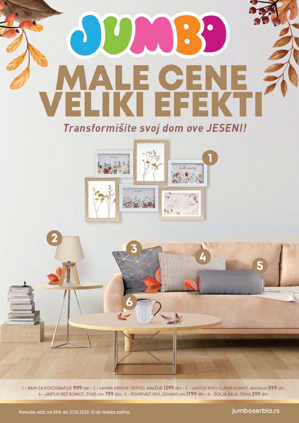 Jumbo katalog - 29.09.2023 - 31.10.2023. Stranica 1