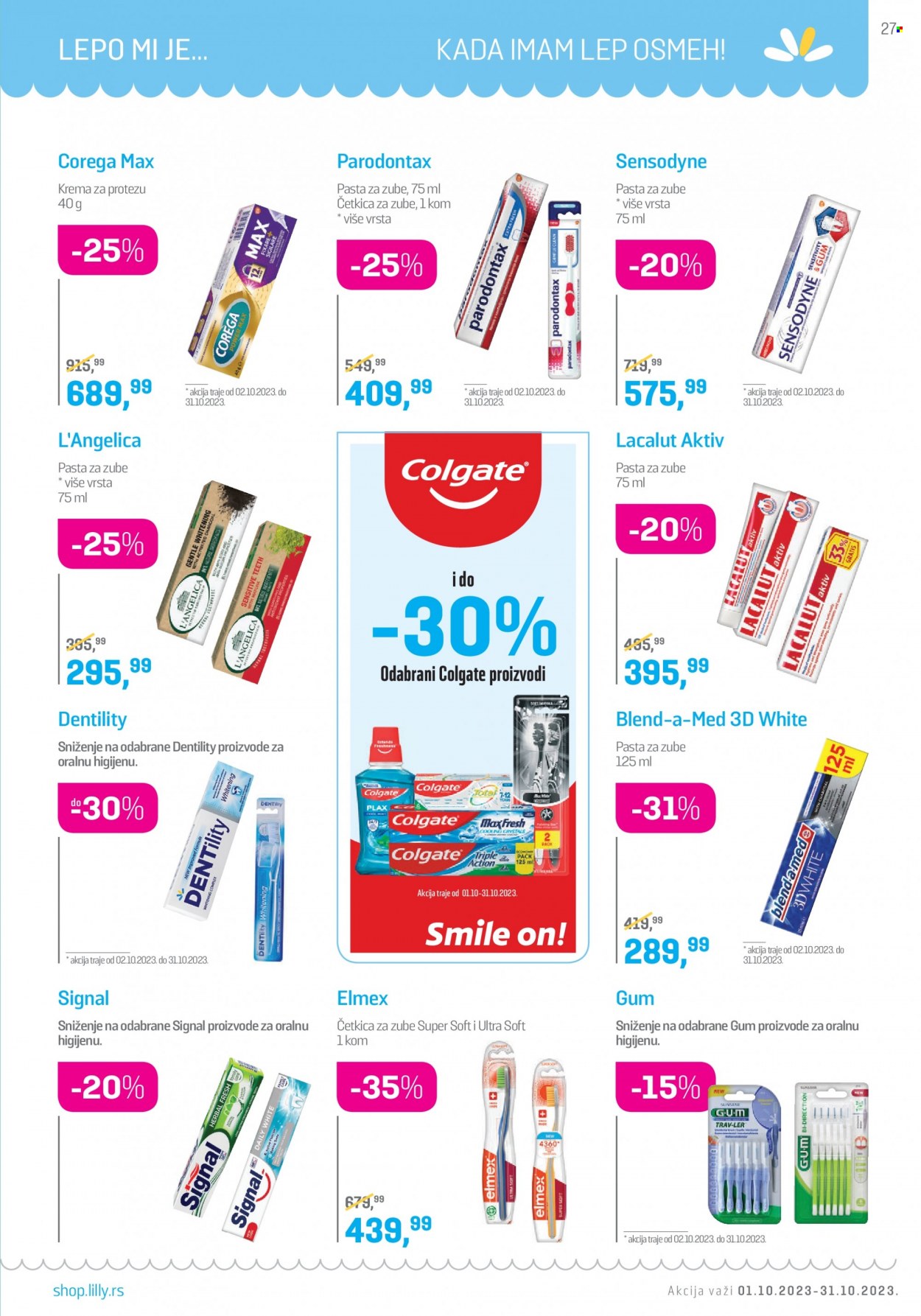 Lilly Drogerie katalog - 01.10.2023 - 31.10.2023. Stranica 27