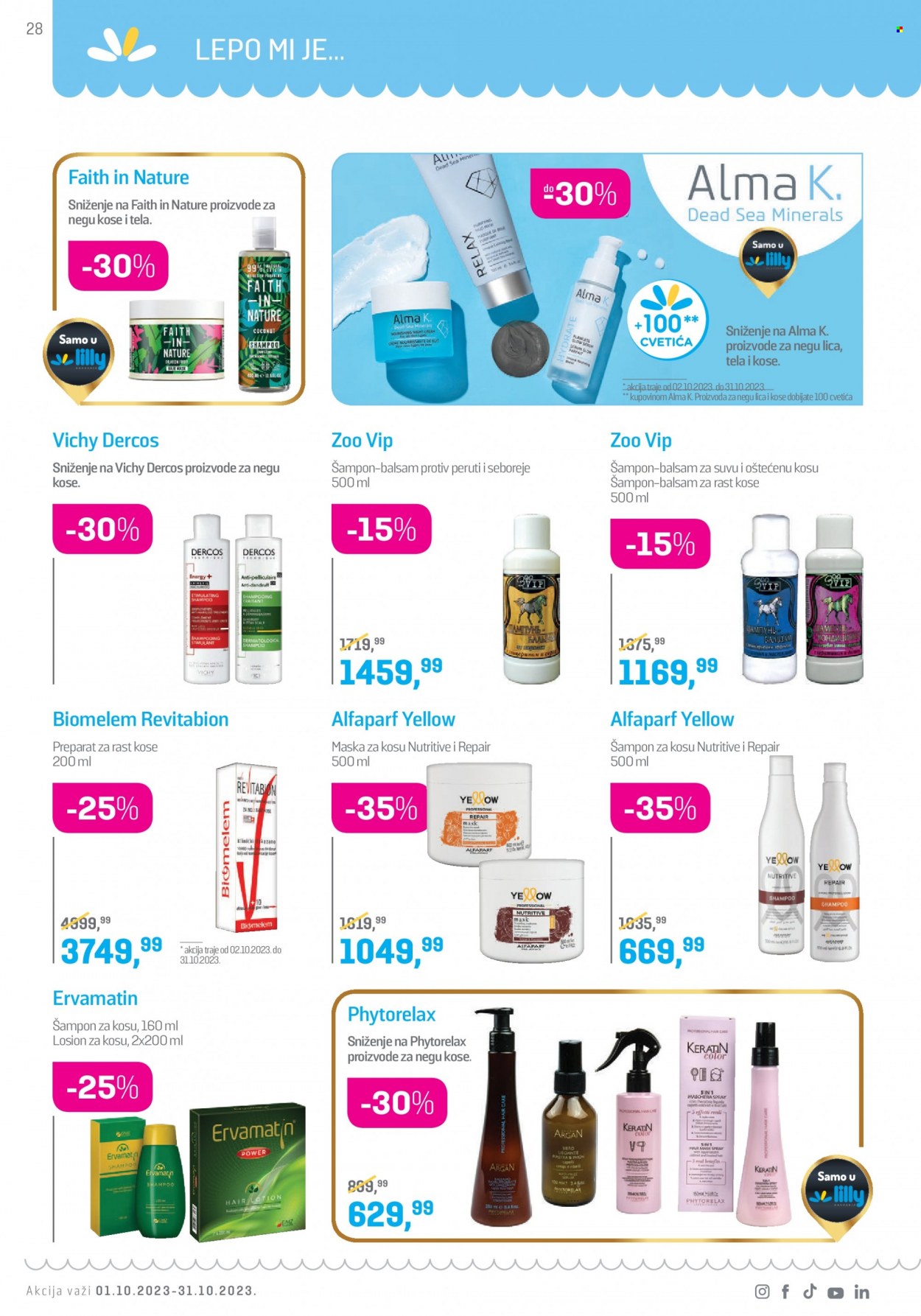 Lilly Drogerie katalog - 01.10.2023 - 31.10.2023. Stranica 28