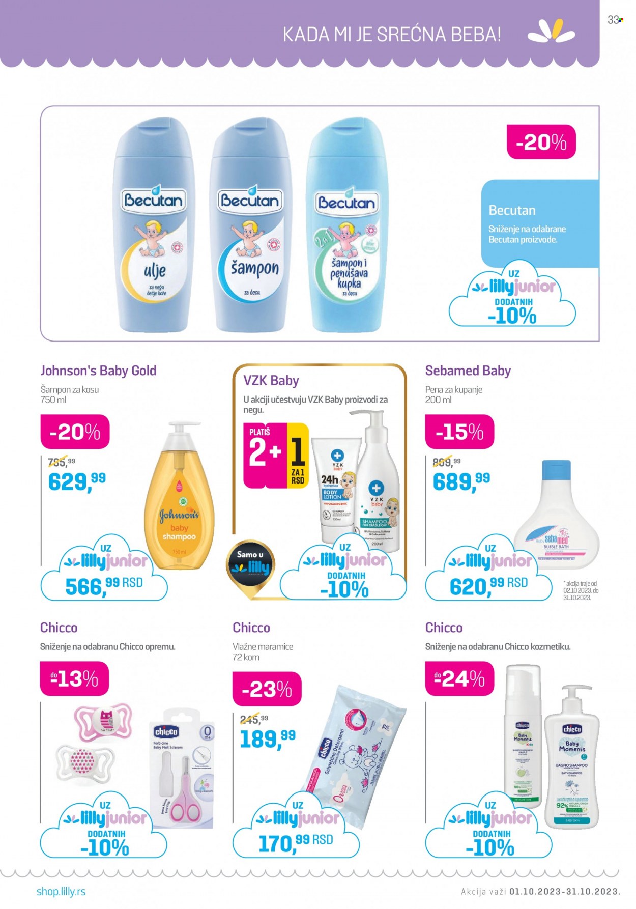 Lilly Drogerie katalog - 01.10.2023 - 31.10.2023. Stranica 33