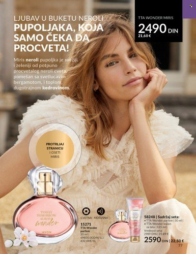 Avon katalog - 01.10.2023 - 31.10.2023. Stranica 77